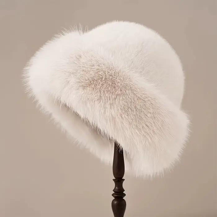 Chapeau mongole chaud pour femmes