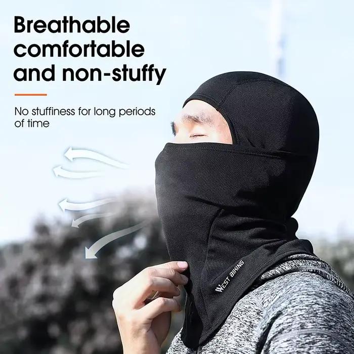 WEST BIKING-Cagoule de cyclisme en velours