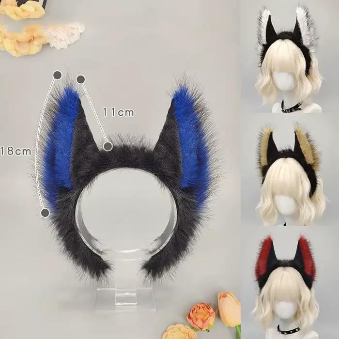 Serre-tête de cosplay loup-garou punk