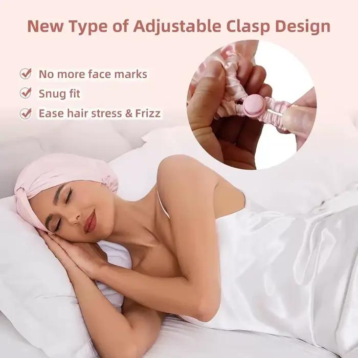 Bonnets Turban en soie Pure pour femmes