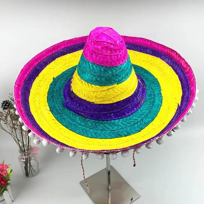 Chapeau de fête mexicain coloré