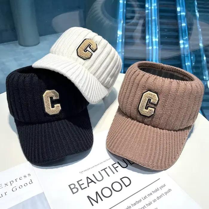 Bonnet de sport unisexe avec lettre C