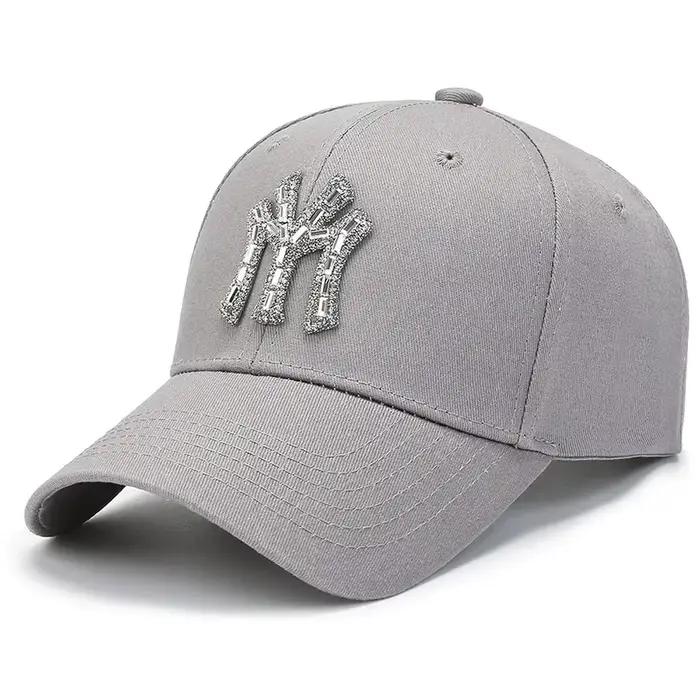 MY Rhinestone chapeau femme printemps et automne rue décontracté en plein air canard langue casquette mode polyvalent