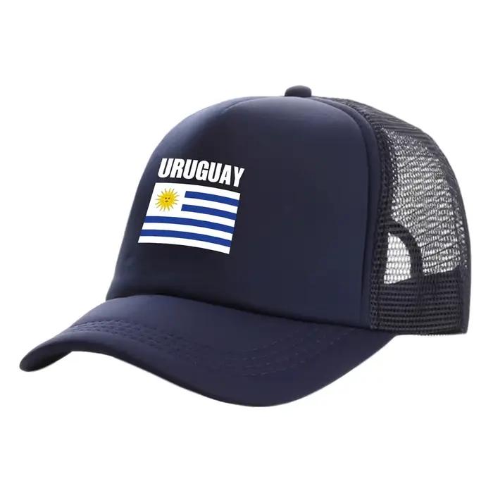 Casquette de camionneur unisexe en polyester imprimée pour adultes multifonctionnelle décontractée avec réglage de taille pour hommes et femmes二十四种颜色可供选择的成人多功能休闲可调节尺寸棒球帽男女通用