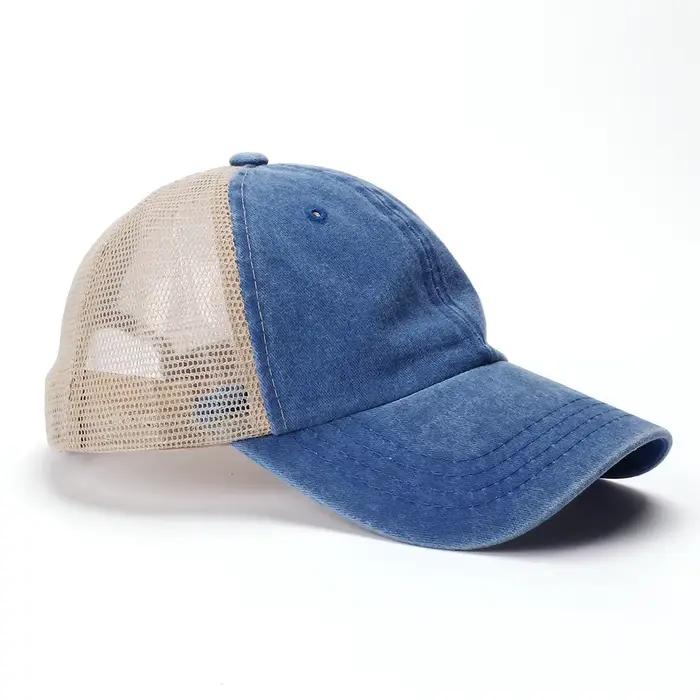 Mode hommes casquette de Baseball offre spéciale unisexe camionneur chapeau Multi couleurs plaine