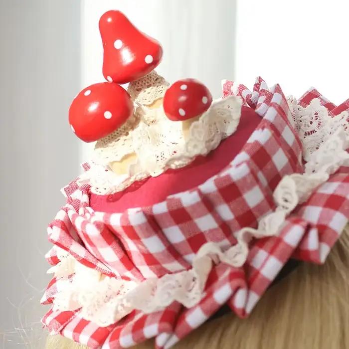 Chapeaux pointus de sorcière en dentelle faits à la main pour adultes, idéaux pour Halloween, cosplay, mode gothique et style Lolita, accessoires de fête, polyvalents et faciles à porter