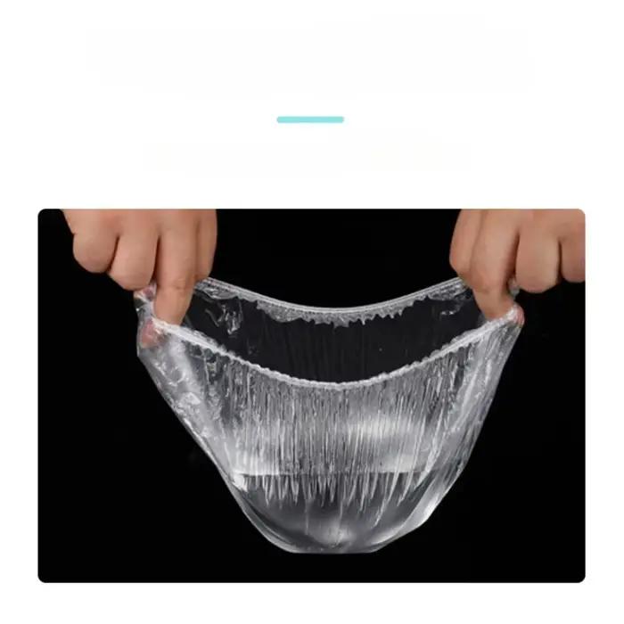 Bonnets de bain élastiques imperméables jetables pour cheveux protection douceur soins de beauté maison spa