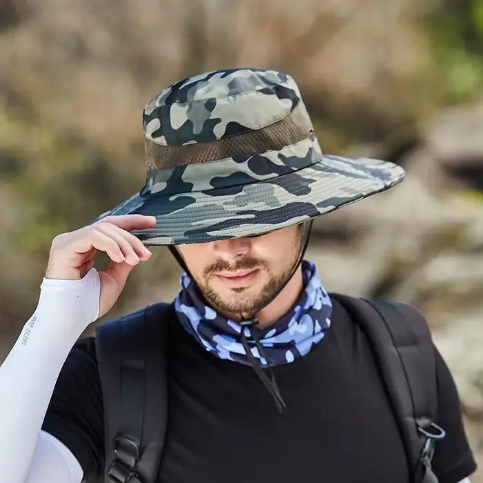 Chapeau seau de Camouflage pour hommes