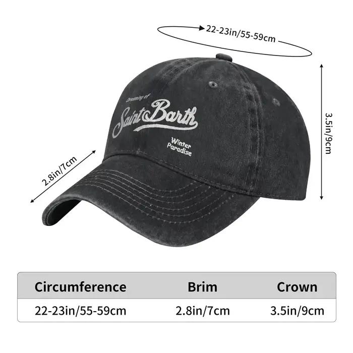 S-SAINT B-BARTH Trucker Hat Merch pour casquettes de baseball unisexes