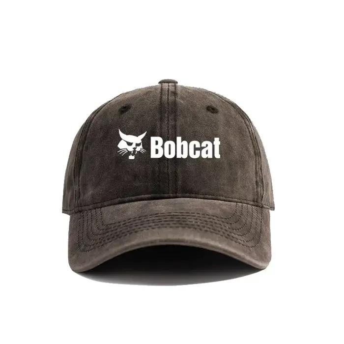 Bobcat Baseball Casquettes DistMurcia Chapeaux Casquette Hommes Femmes Rétro En Plein Air D'été Réglable