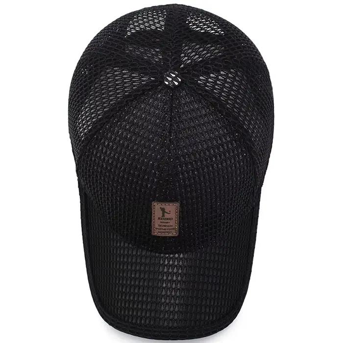 Casquette de baseball en maille pour homme