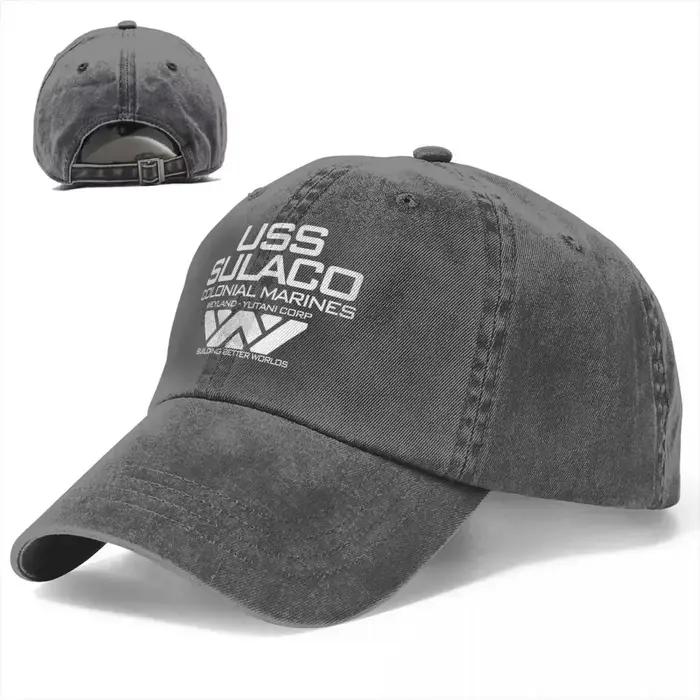 Vintage Jeans USCSS Nostromo Alien Sulaco Colonial Marines Aliens Casquette de Baseball pour hommes femmes chapeaux
