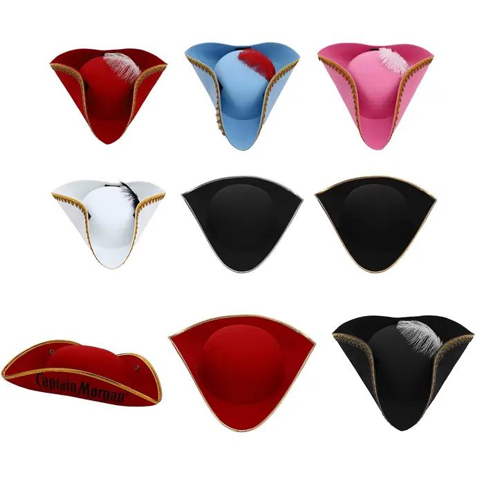 Chapeau de Pirate tricorne coloniale
