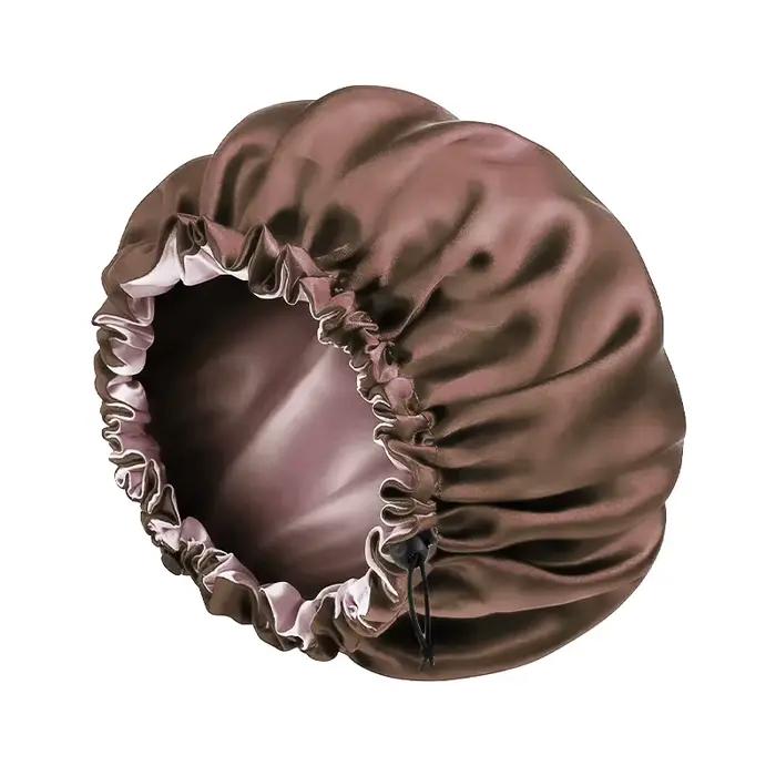 Bonnet de nuit en satin
