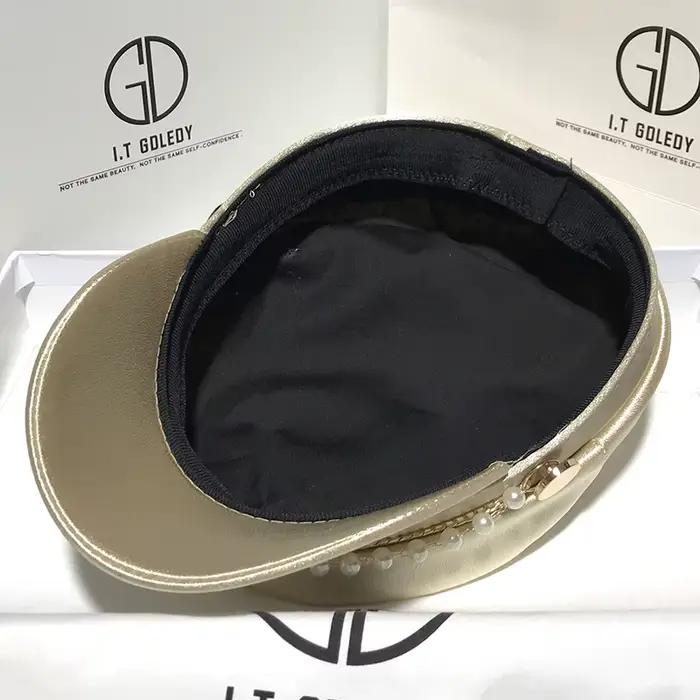 Chapeau de peintre octogonal pour femme