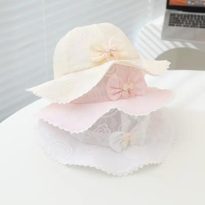 Chapeau Panama d'été pour bébé fille