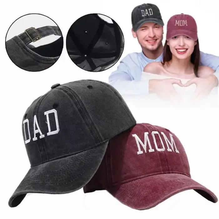 Chapeau de Baseball brodé pour maman et papa