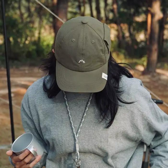 Casquette de baseball tendance en nylon à séchage rapide pour hommes et femmes