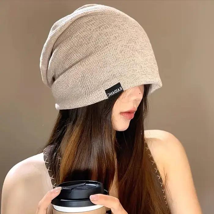 Bonnet d'été fin et respirant pour femme