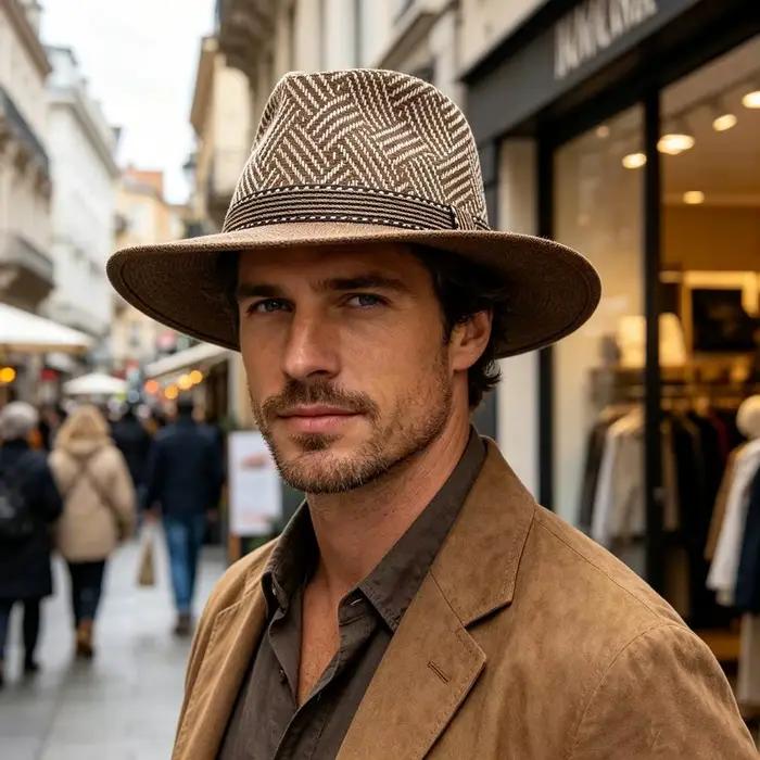 Chapeau léger d'été, en maille respirante