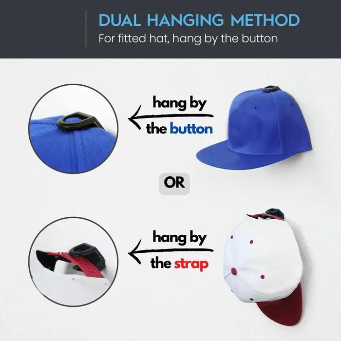 Supports adhésifs pour chapeaux
