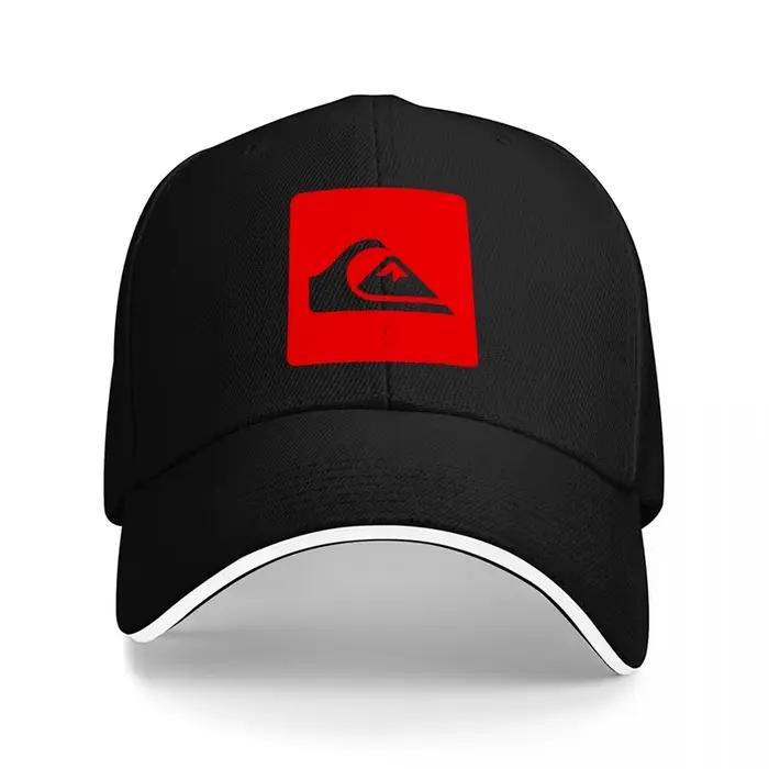Casquette de baseball noire avec logo Quiksilver