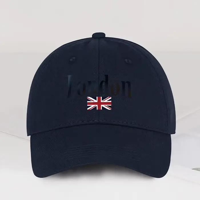 Casquette de baseball à imprimé Union Jack de Londres