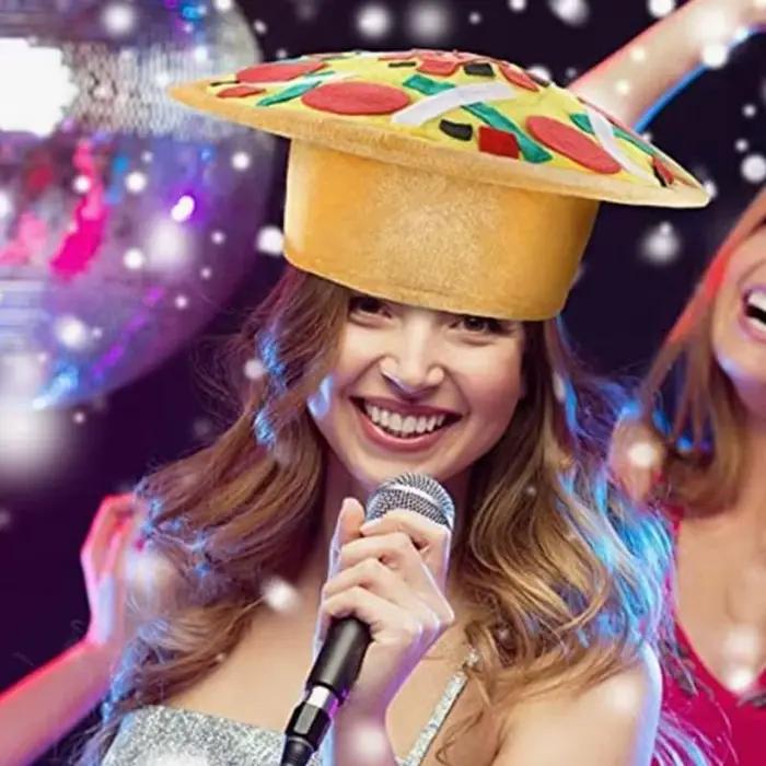 Chapeau Pizza unisexe 39BD