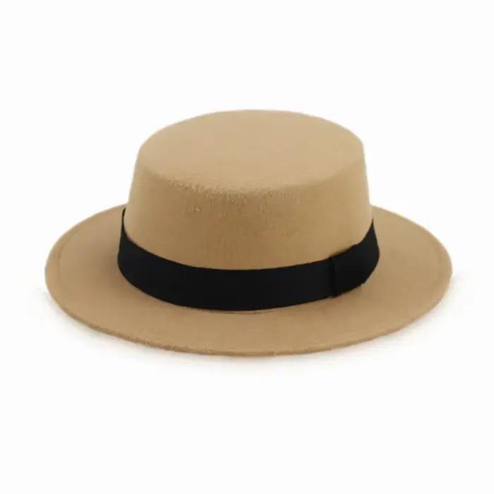 Chapeau Fedoras en feutre pour enfants