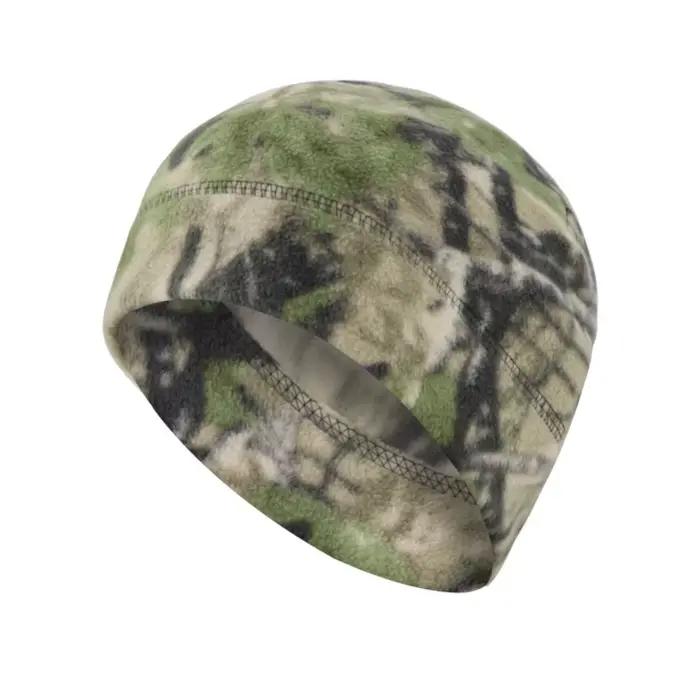 Multicam chapeau de cyclisme chaud polaire hiver activités de plein air chasse randonnée Camouflage sport chapeaux pour hommes femmes doux temps froid