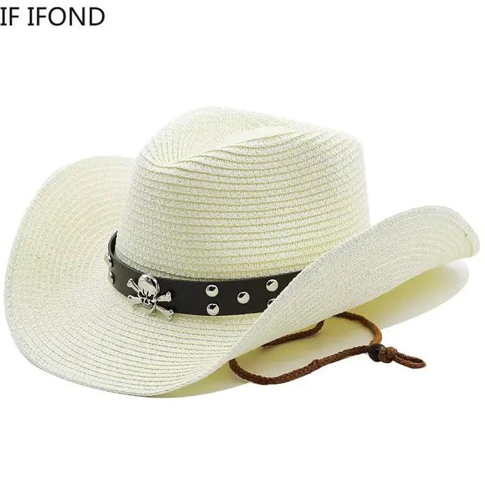 Chapeau de Cowboy de style Punk pour hommes