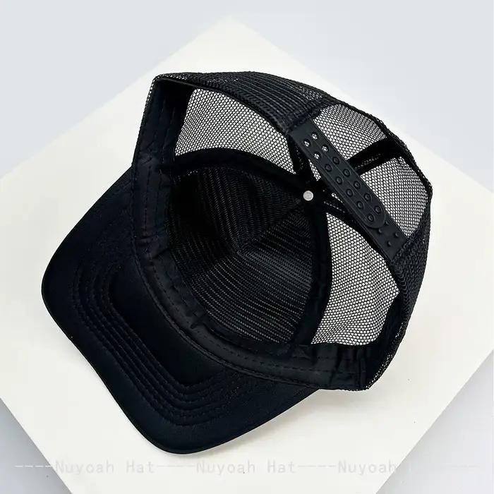 Casquettes de baseball American Street Letters en maille respirante