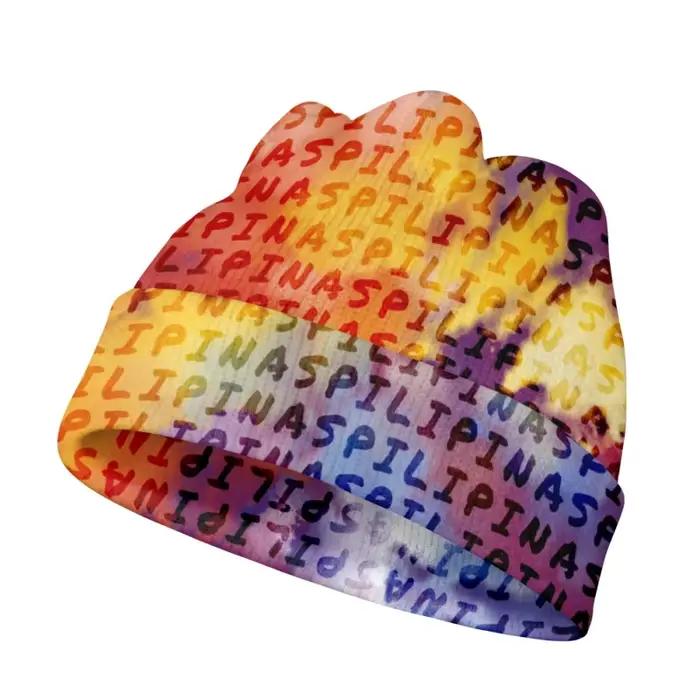 Bonnets Hip Hop en tricot froid avec logo personnalisé