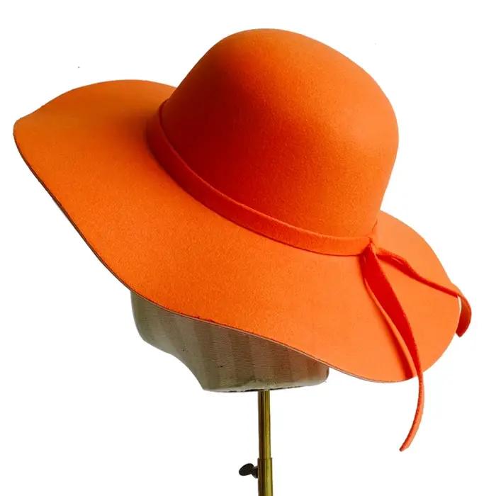 Chapeau dôme rose pour femme