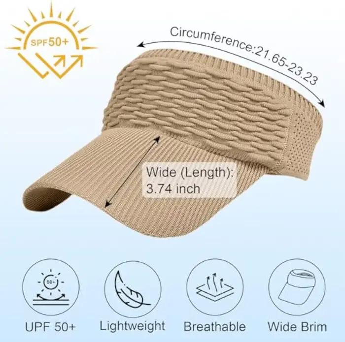 Chapeaux pare-soleil pour femmes