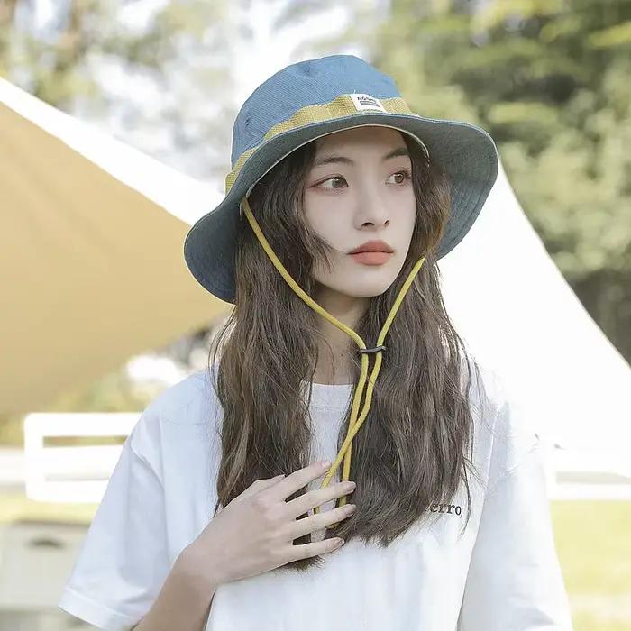 Japon pêcheur chapeau hommes femmes en plein air Camping chapeaux printemps été respirant seau