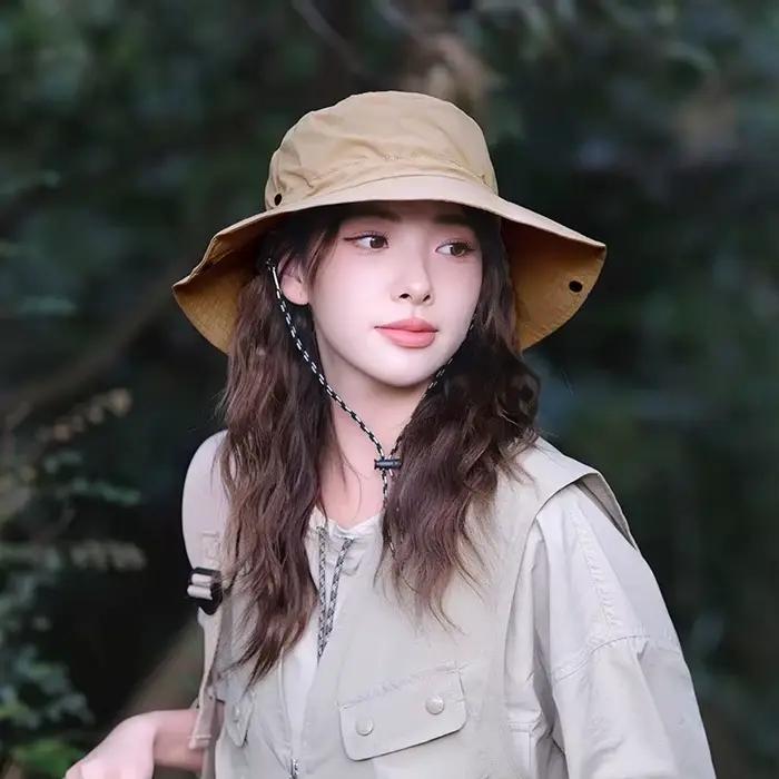 Chapeau de randonnée chapeau de Cowboy occidental chapeau de seau pour hommes et femmes protection solaire extérieur activités printemps été occasions spéciales探险家，请注意，您需要完成的任务是编写一个关于帽子的HTML描述页面，而不是讨论探险。让我们专注于如何用文字吸引顾客购买这个产品。现在，请根据我提供的信息重新撰写内容。