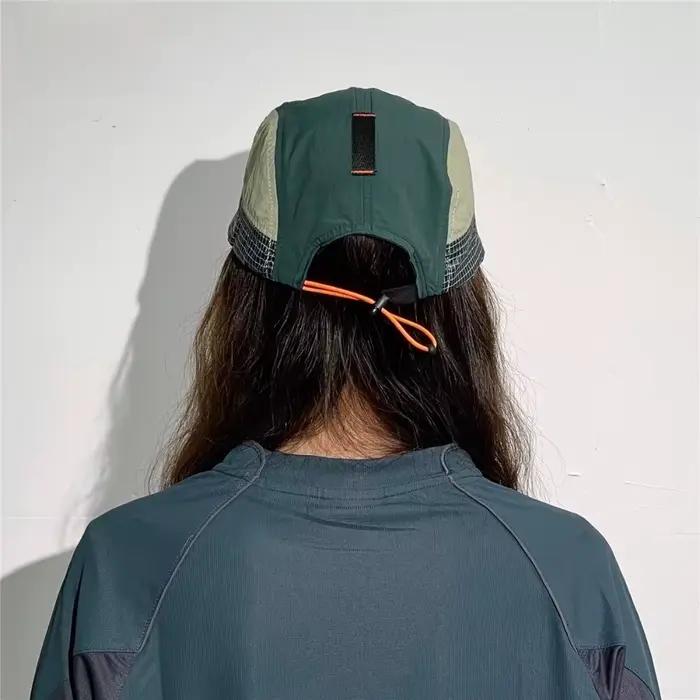 Casquette de baseball rétro à blocs de couleur