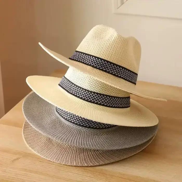 Chapeau de paille d'été pour homme