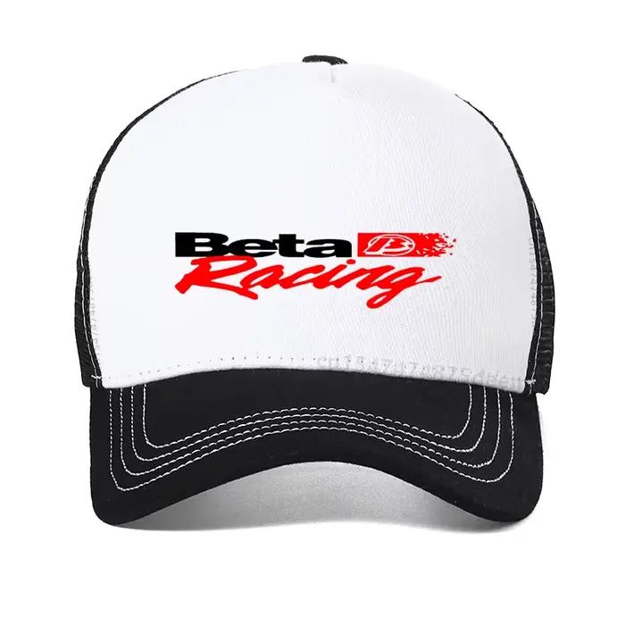 Casquette de baseball unisexe sport coton respirante réglable pour hommes femmes moto course beta racing quatre saisons occasions spéciales