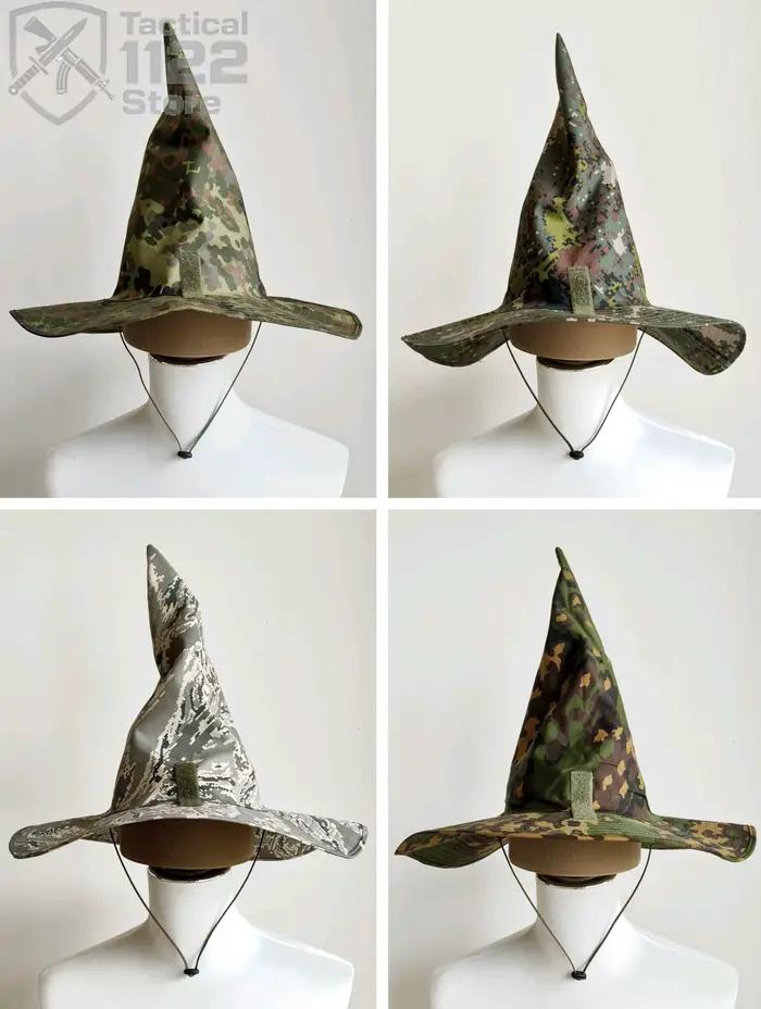 Chapeau tactique camouflage à large bord