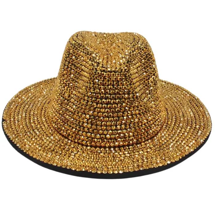 Chapeau de cowboy à large bord pour hommes et femmes