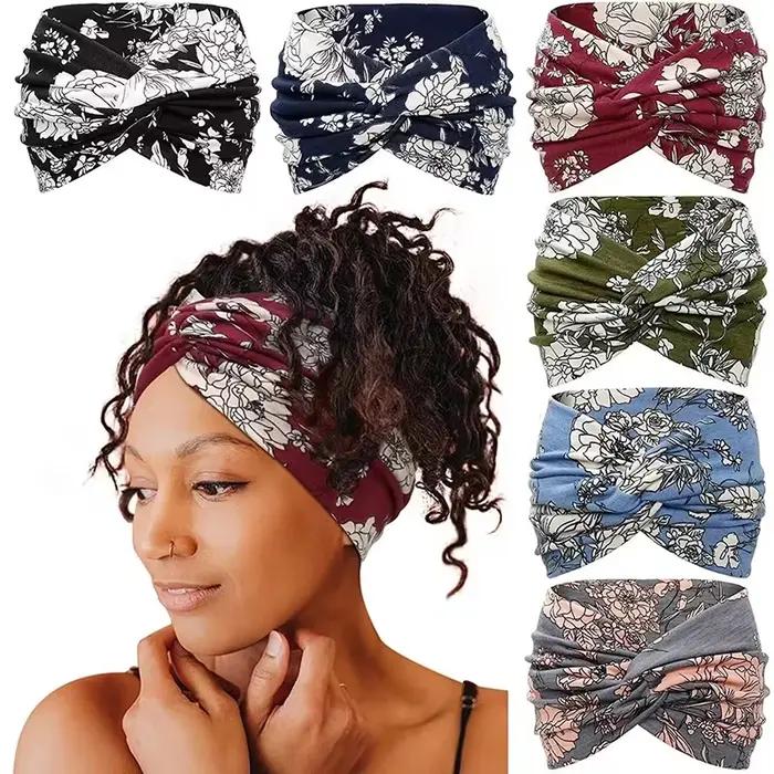 Bandeaux larges torsadés pour femmes