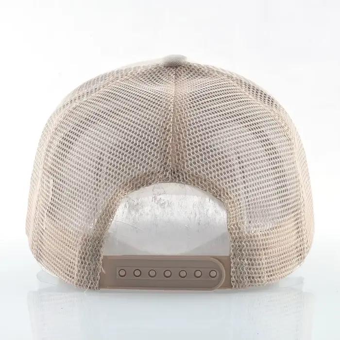 Casquettes de baseball d'été FS Orange Rouge avec maille respirante