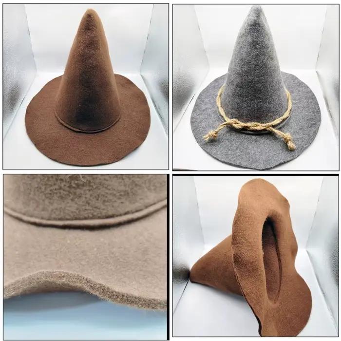 Chapeau de sorcière épouvantail léger