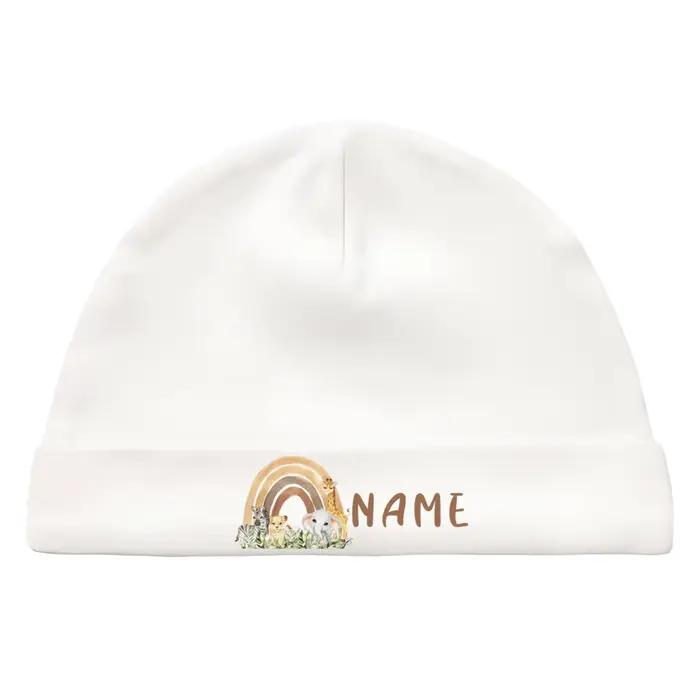 Chapeau personnalisé pour nouveau-né avec nom