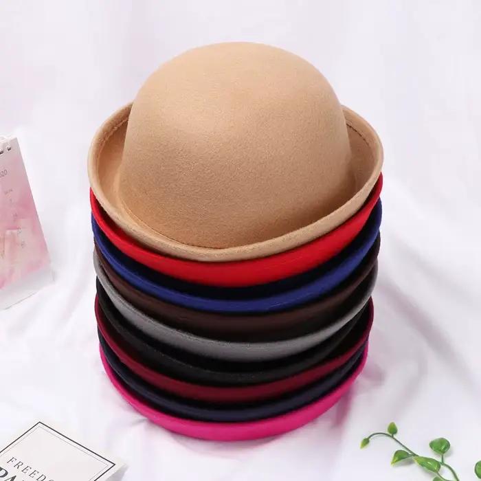 Chapeau Fedoras rétro pour femmes
