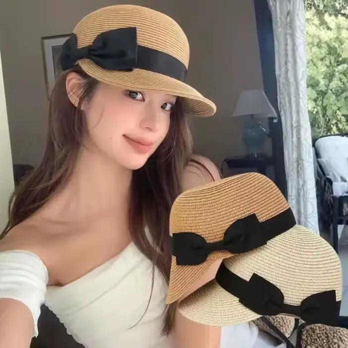 Chapeau de paille d'été pour femme