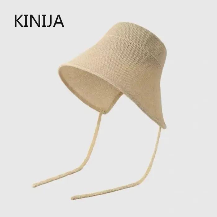 Chapeaux et bonnets en lin et paille pour femmes