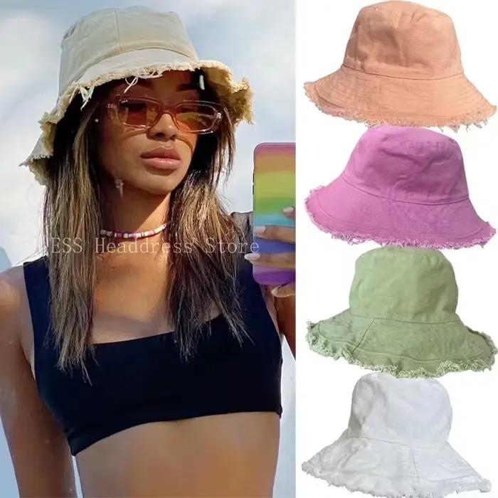 Chapeau de plage pliable pour femmes et hommes